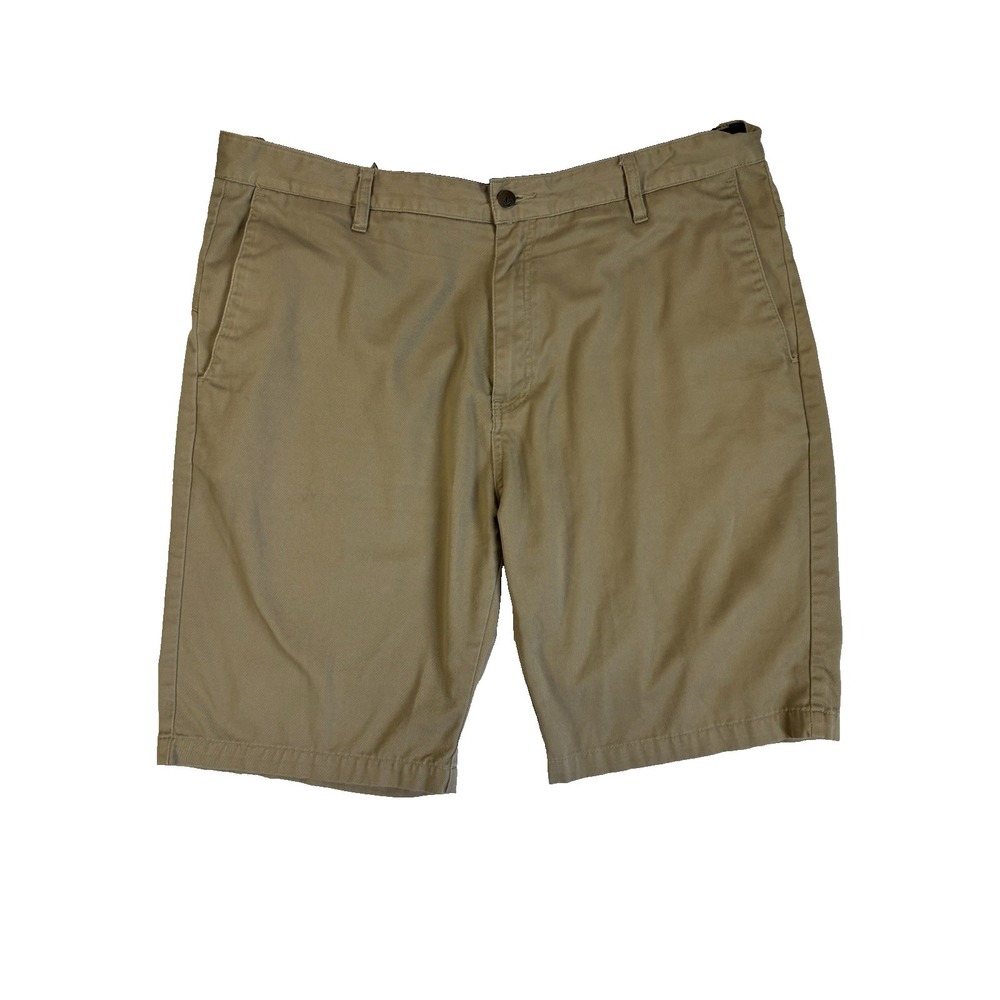 Volcom Men's 38‎ Khaki Chino Shorts Skater Urban Streetwear Casual Everyday